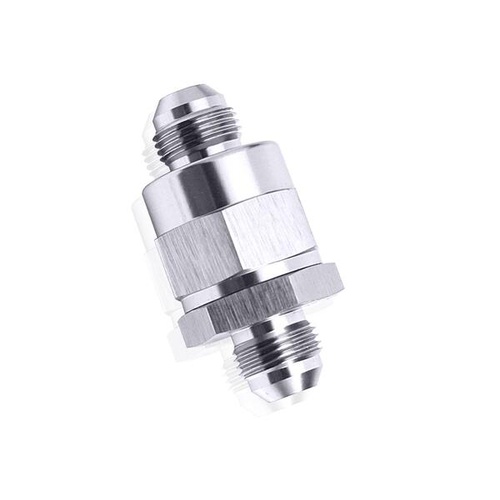 CHECK VALVE INLINE -10AN BLACK / ONE WAY VALVE