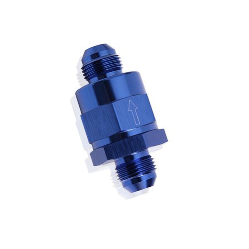 CHECK VALVE INLINE -12AN BLUE / ONE WAY VALVE